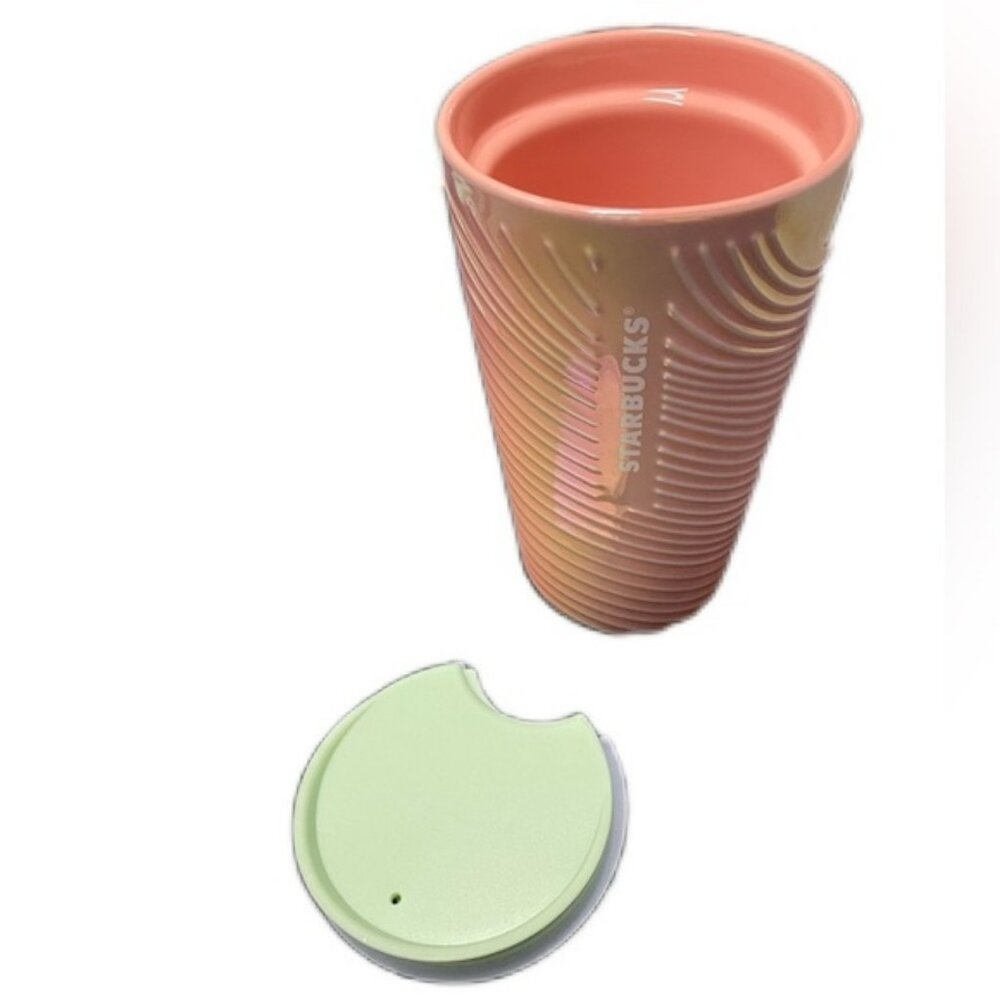 Starbucks Cotton Candy Luster Pink Tumbler